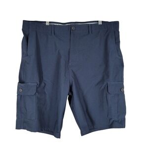Maven Co-Op Cargo Shorts Mens‎ 42 Navy Blue Performance Golf Athletic MV00091M